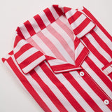 Women Holiday Stripes Pajama Set