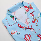 Men Santa’s Balloon Ride Pajama Set