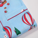 Men Santa’s Balloon Ride Pajama Set