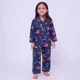 Santa’s Stopover Pajama Set For Kids