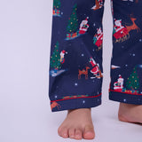 Santa’s Stopover Pajama Set For Kids