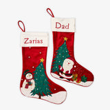 Happy Santa Stocking