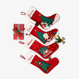 Santa With Tree Stocking