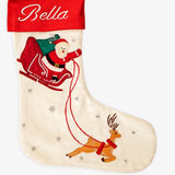 Santa's Sleigh Stocking