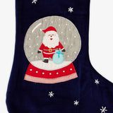 Santa Snowglobe Stocking