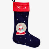 Santa Snowglobe Stocking