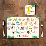 Mat Coaster Set - Learning Alphabets