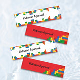 Waterproof Labels - Lego