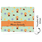 Personalised Gift Notecard - Lion