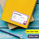 Personalized School Book Labels - Little Hoots