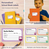 Personalized School Book Labels - Little Hoots