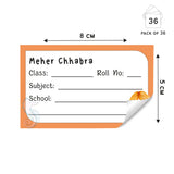 School Book Label - Little Mermaid