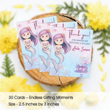 Thank You Tag - Little Mermaid