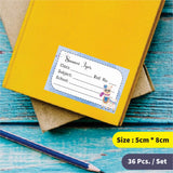 Personalized School Book Labels - Llama Love