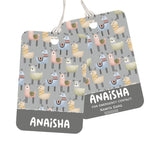 Bag Tag - Lovely LLamas