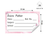 School Book Label - Magical Butterfly