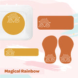 Mini Label Pack - Magical Rainbow