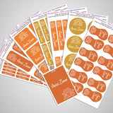 Magical Rainbow Name Labels