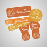 Magical Rainbow Name Labels