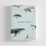 Hard Bound A5 Notebook - Marine World