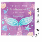 Thank you Labels - Mermaid
