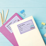 School Book Label -  Mermaid