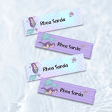 Waterproof Labels - Mermaid
