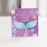 Thank you Labels - Mermaid