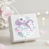 Round thank you label - Mermaid Love