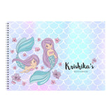 Personalized Sketchbook - Mermaids