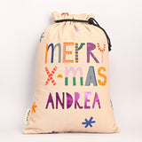 Personalised Sack - Merry Xmas