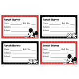School Book Label - Mickey Mouse