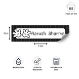 Waterproof Labels - Mickey Mouse