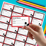 School Book Label - Mickey Mouse