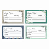 Personalized School Book Labels - Minimal Muse
