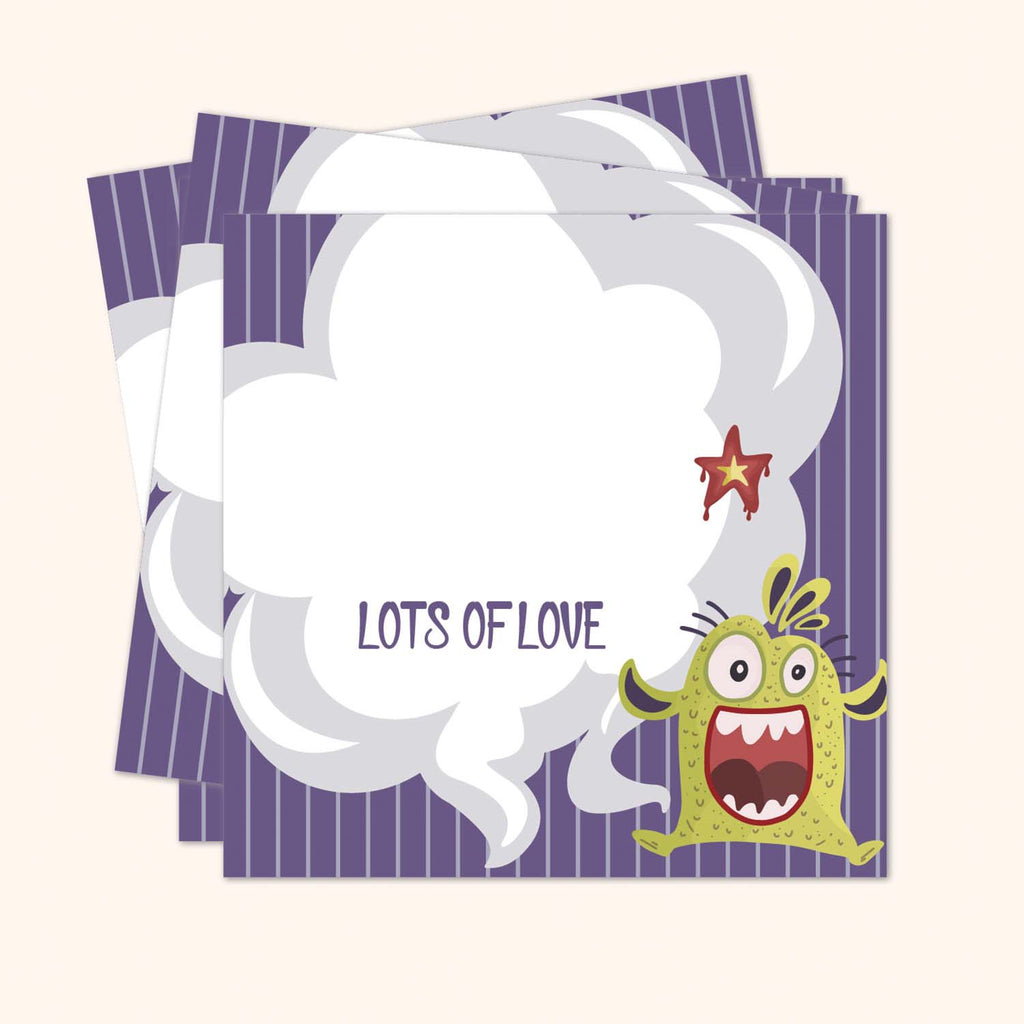 Gift Tag - Set of 24 - Monster