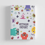 Hard Bound A5 Notebook - Monster