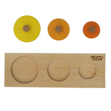 Montessori Wooden Circle Seriation Puzzle