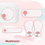 Mini Label Pack - Mushroom