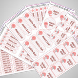 Mushroom Name Labels