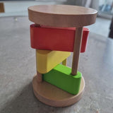 Wooden Clacker Toy - Rattle for Babies