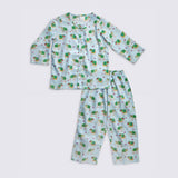 Light Blue Elephant Nightsuit