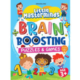 Little Masterminds: Brain Boosting Puzzles & Games Activity Book for Kids Age 3 and Up