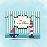 Personalised Gift notecard -Nautical