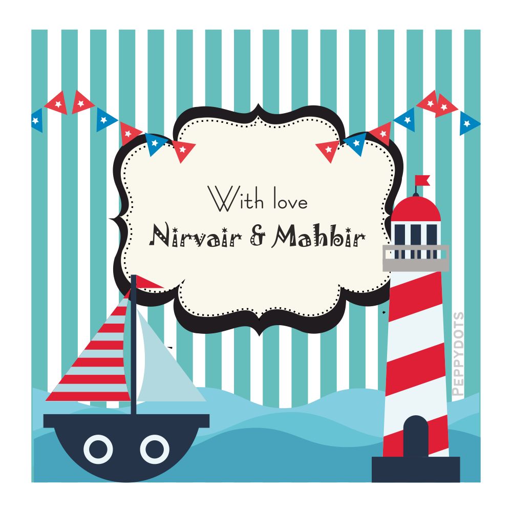 Gift Tag - Nautical