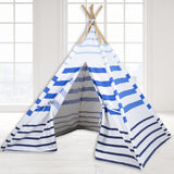 Teepee Tent  - Nautical Stripe