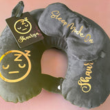 Neck Pillow Travel Set - Sleep Mode On