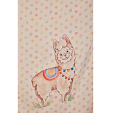 Ooh La Llama Light Muslin Blanket