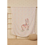 Ooh La Llama Light Muslin Blanket