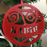 Ornament Red Acrylic Tree Ornament